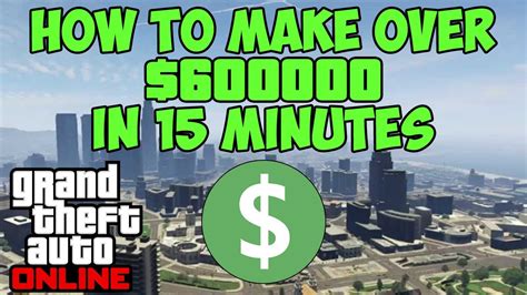 How to make money quickly in GTA 5 Online .